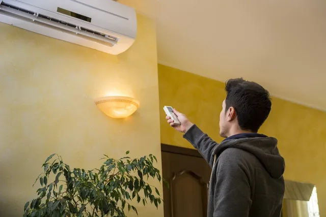 Airco verwarmen