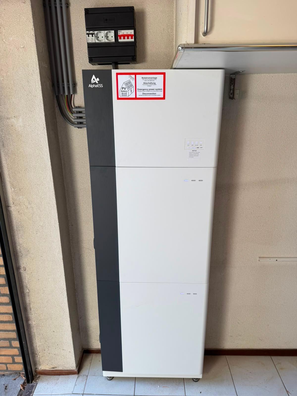 Thuisbatterij-installatie in Vianen