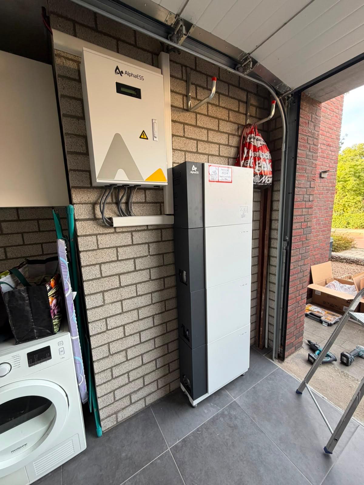 Thuisbatterij-installatie in Eindhoven