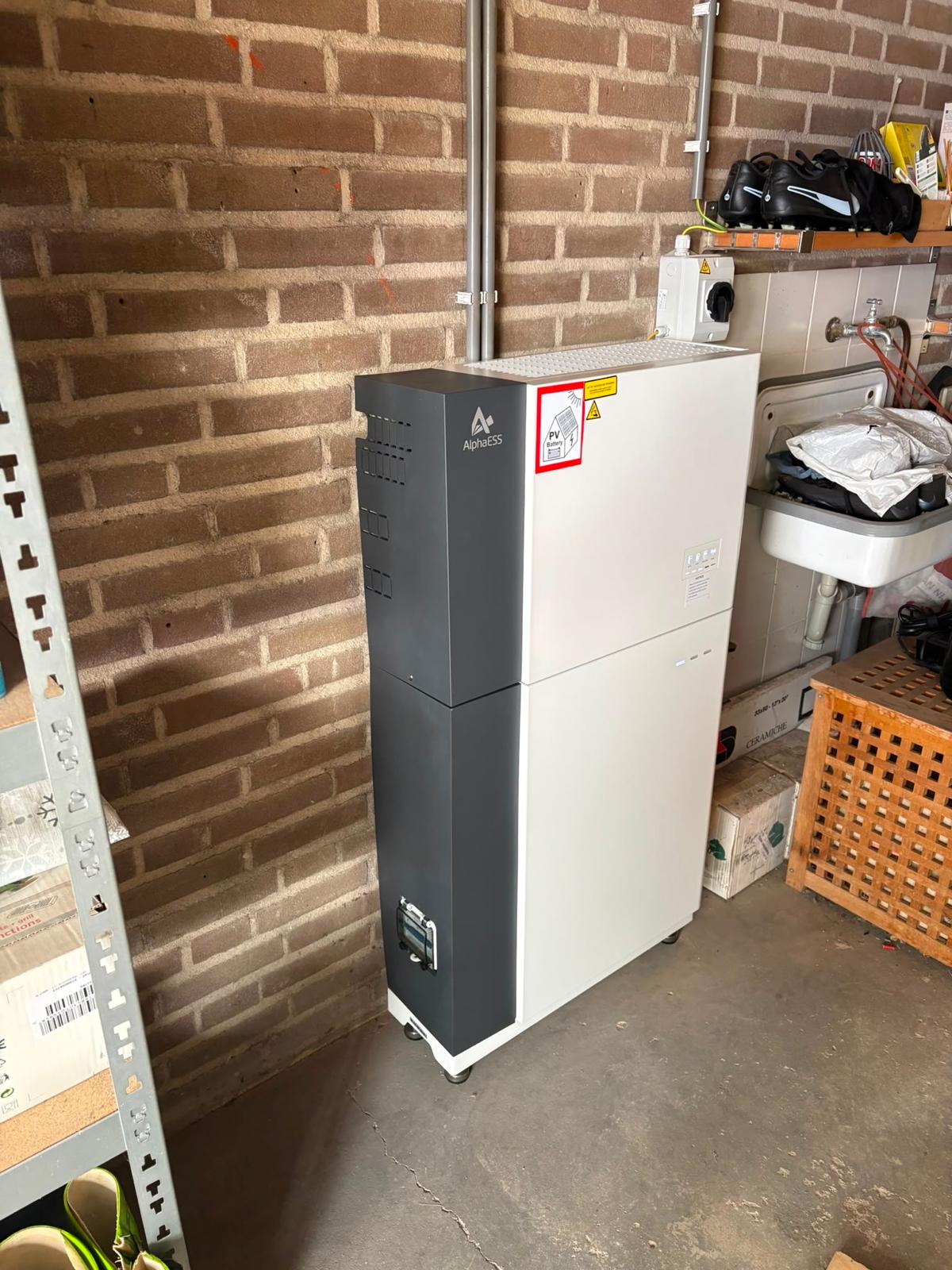 Thuisbatterij-installatie in Den Bosch
